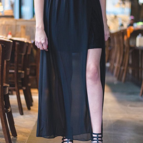 Kismet Black Lace Dress - Picture 3 of 4